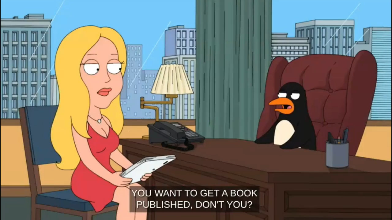 Girl wants her book published