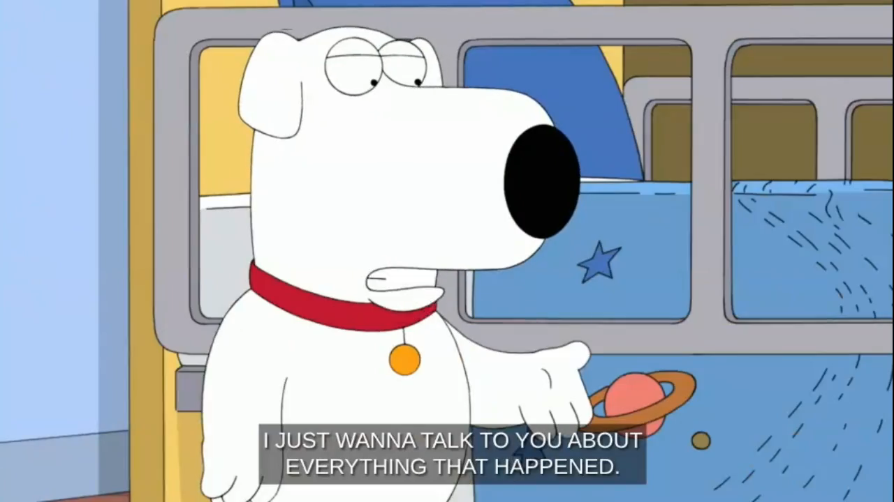 Brian gives a non-apology