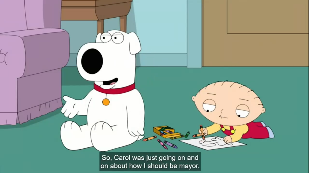 Brian's a listenerer. He listens.